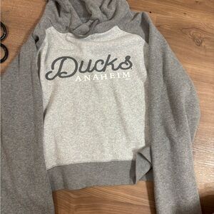 Anaheim Ducks Gray Hoodie